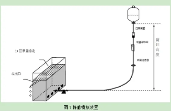 自排液时间和回血试验装置