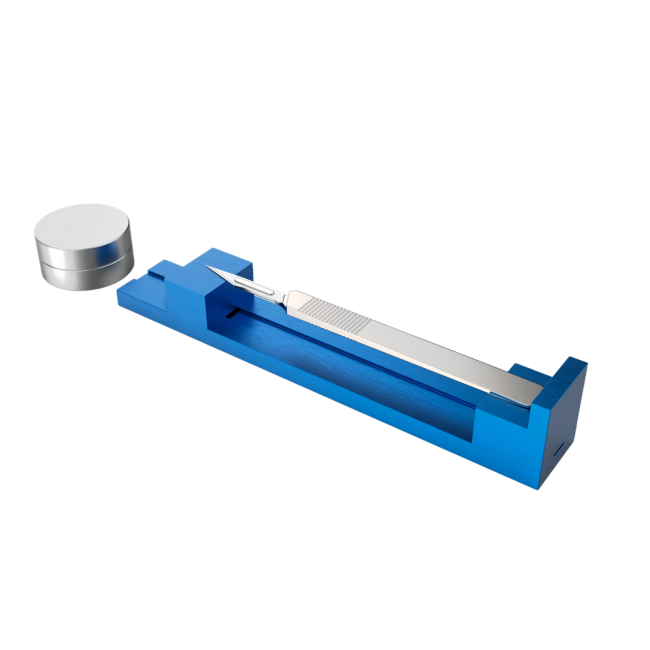 手术刀片与刀柄连接应牢固测试装置