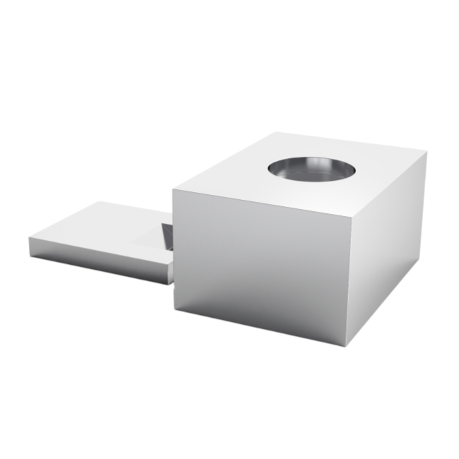 牙齿粘接的剪切强度测试夹具工装-方法一