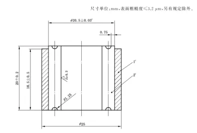 带固定圈的试样成形对开模具